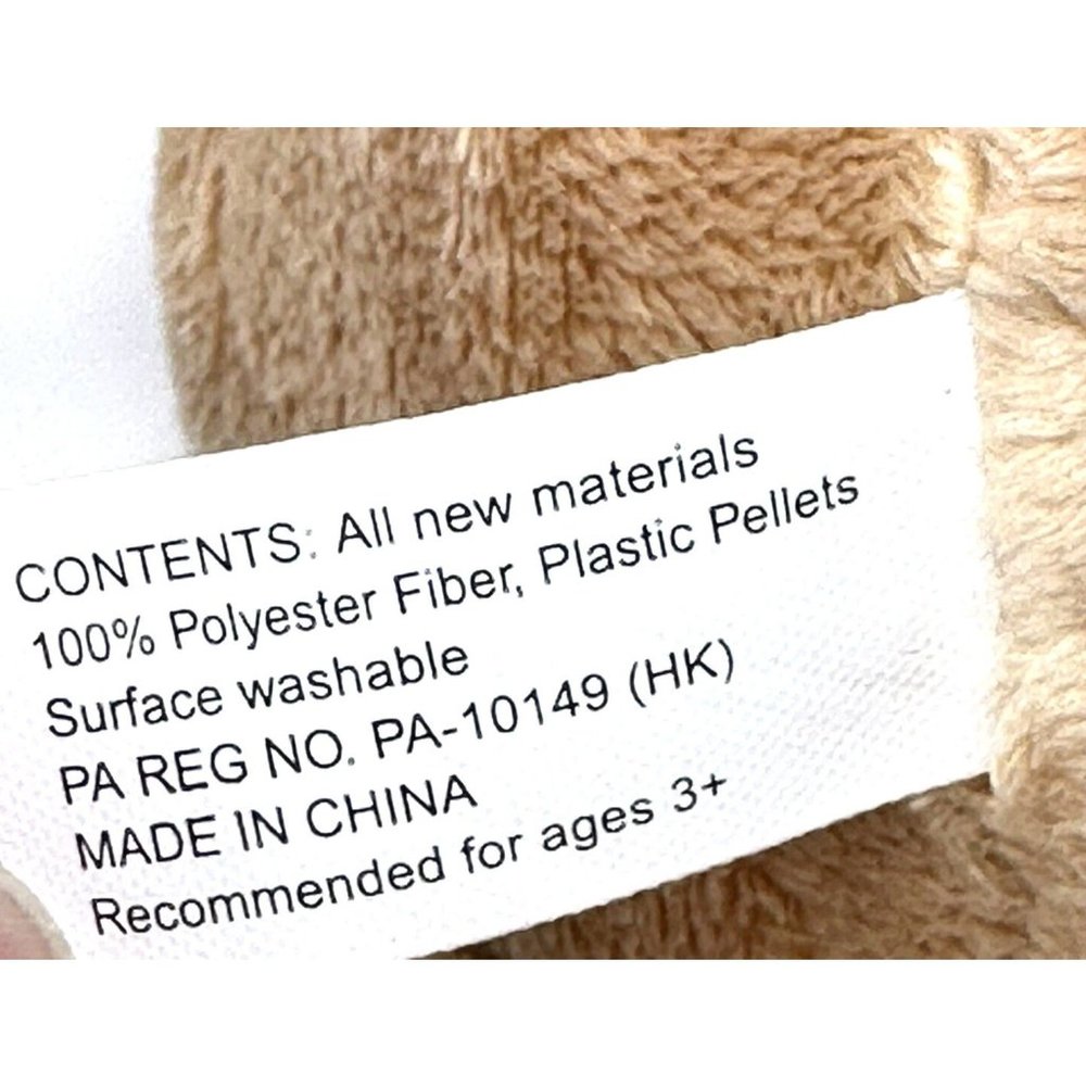 Hilo Hattie Keikis Plush Teddy Bear Hawaiian Lei 14" Tan Stuffed Animal Toy - Picture 6 of 12